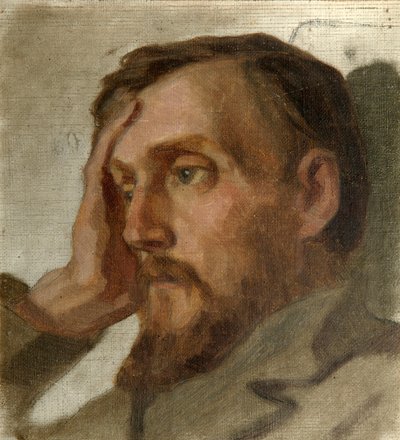 Portret krytyka literackiego i filozofa Wissariona G. Belinsky