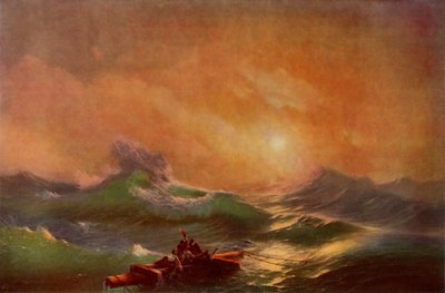 Dziewiąta fala, 1850, 1965. autorstwa Ivan Ayvazovsky