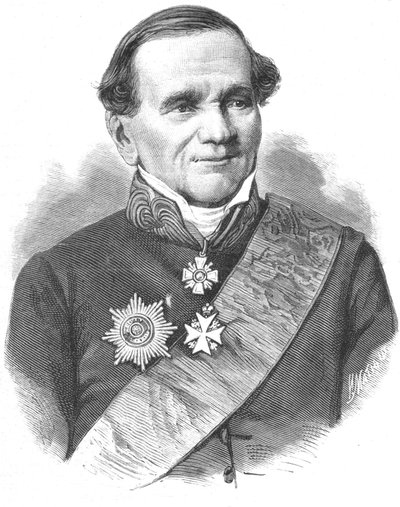 Fiodor Nikołajewicz Glinka 1786-1880 autorstwa Ivan Ivanovich Matyushin