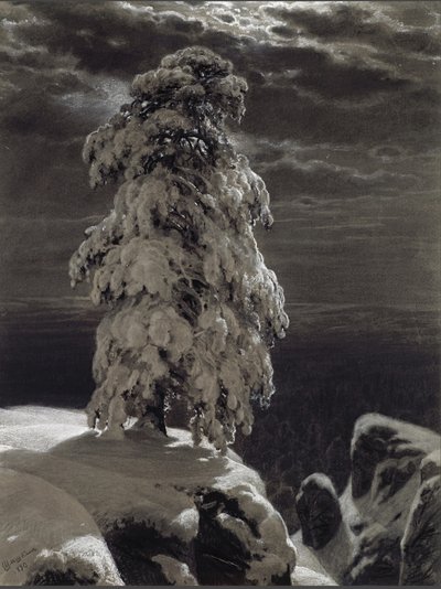 W dziczy Północy, 1890. autorstwa Ivan Ivanovich Shishkin