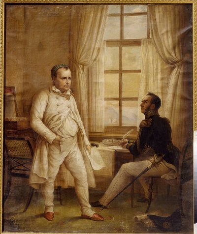 Napoleon na wyspie św. Heleny autorstwa Ivan Karlovich Arnold