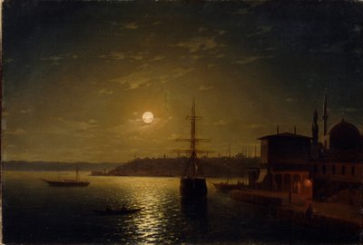 Złoty Róg. Turcja, po 1845 autorstwa Ivan Konstantinovich Aivazovsky