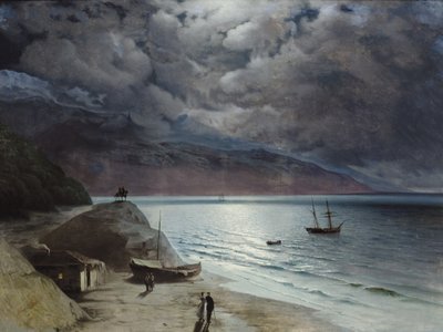 Noc u Gurzuf, 1891 autorstwa Ivan Konstantinovich Aivazovsky