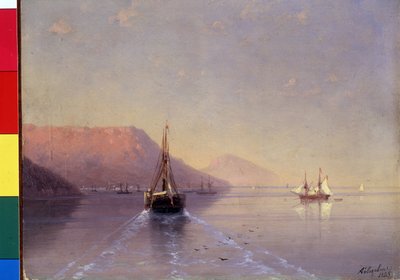 Jauietude (Tsalm). Peinture de Ivan Konstantinovich Aivazovsky (Ivan Konstantinovich Aivazovsky autorstwa Ivan Konstantinovich Aivazovsky