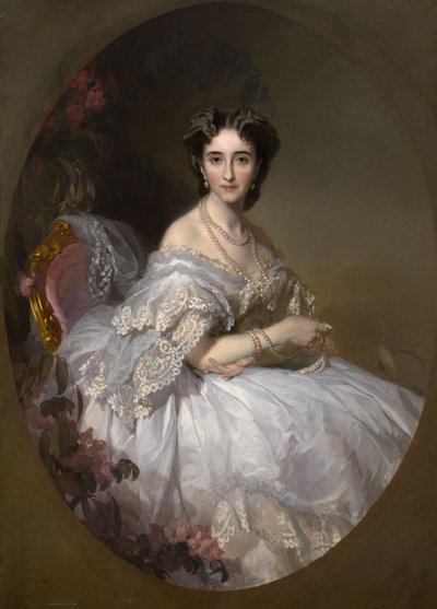 Portret Anastazji Uszakowej, z domu Koni 1824-1902 autorstwa Ivan Kosmich Makarov