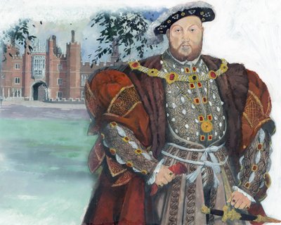 Henryk VIII, król Anglii, lata 90. autorstwa Ivan Lapper