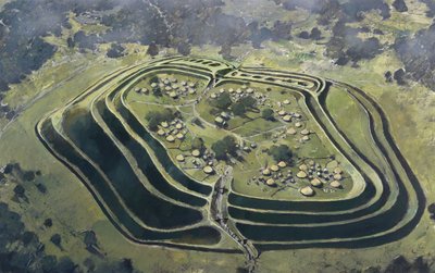 Fort Old Oswestry Hill autorstwa Ivan Lapper