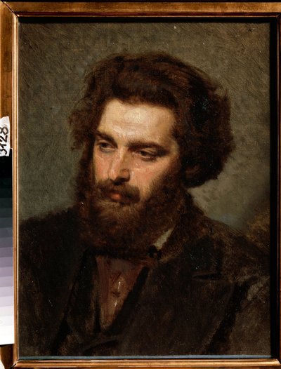 Portret artysty A. Kuindzhi autorstwa Ivan Nikolaevich Kramskoy