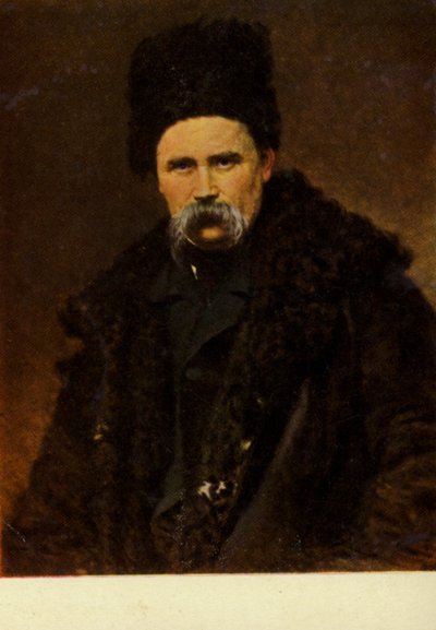 Taras Szewczenko, ukraiński poeta i artysta autorstwa Ivan Nikolaevich Kramskoy