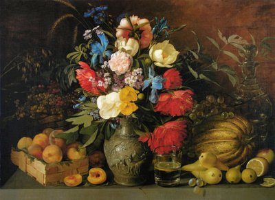 Kwiaty i owoce, 1839 autorstwa Ivan Phomich Khrutsky