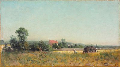 Na polach, Francja, 1882 autorstwa Ivan Pokitonov