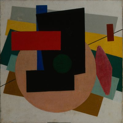 Kompozycja suprematystyczna, 1916 autorstwa Ivan Vassilyevich Klyun
