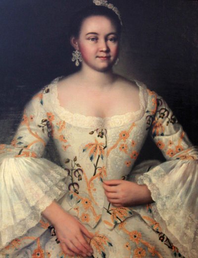 Stepanida Stepanovna Jakowlewa, c1757-k1761 autorstwa Ivan Vishnyakov