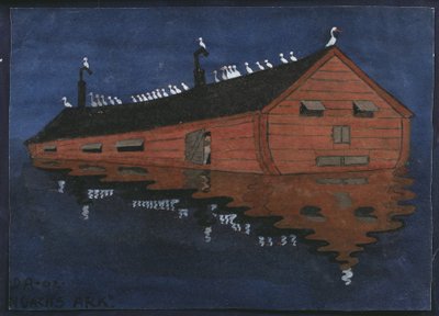 Arka Noego autorstwa Ivar Axel Henrick Arosenius