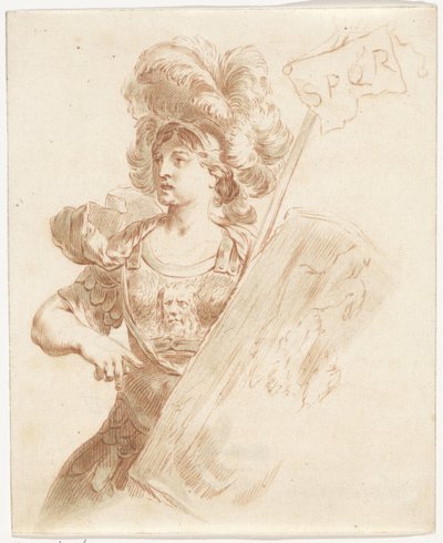 Minerwa autorstwa Izaak Jansz. de Wit