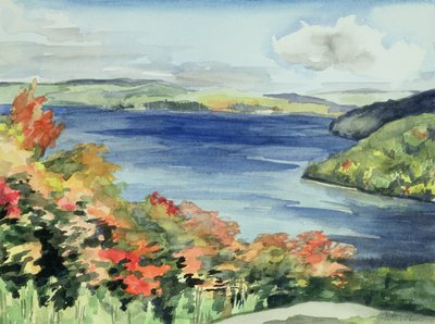 No.56 Jezioro Kaministikwia, Ontario, Kanada (wc) autorstwa Izabella Godlewska de Aranda