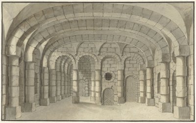 Scenografia do lochów autorstwa J.A. Tempelier