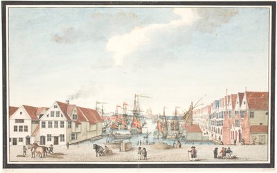 Browar w Bergen autorstwa Johan Christian Dahl