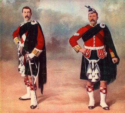 „The Cape Town Highlanders”, 1900. autorstwa JE Bruton