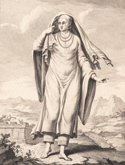 Stojąca Arabka autorstwa J.F. Clemens