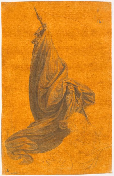 Baner i lekko naszkicowany nośnik banera autorstwa J.F. Clemens
