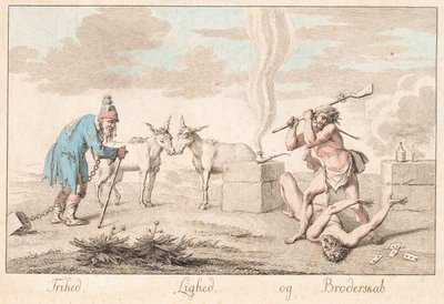 Wolność, równość i braterstwo autorstwa J.F. Clemens