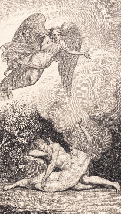 Ilustracja do "Adama i Ewy" Ewalda. W autorstwa J.F. Clemens