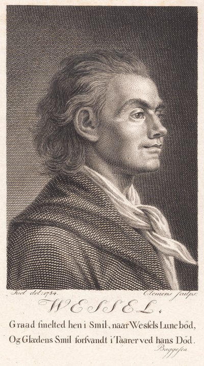 Johannes Hermann Wessel autorstwa J.F. Clemens