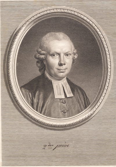 Królewski Spowiednik Christian Bastholm autorstwa J.F. Clemens