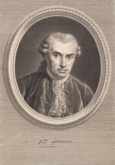Portret doktora Johana von Berger autorstwa J.F. Clemens