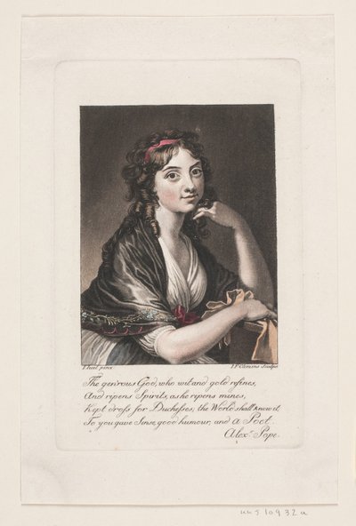 Thomasine Gyllembourg-Ehrensvärd autorstwa J.F. Clemens