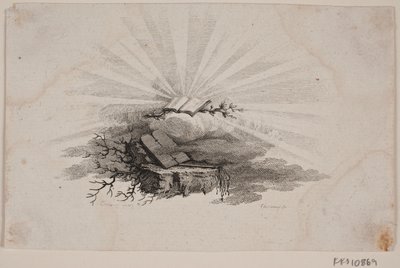 Winieta tytułowa dla C. Bastholma: „Przemówienia duchowe”, 1779 autorstwa J.F. Clemens