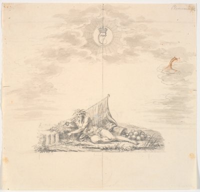 Winieta tytułowa do wykresu: „Mapa Pasów i Dźwięku” autorstwa J.F. Clemens