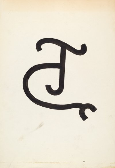 Marka bydła, ok. 1936. autorstwa J.Henry Marley