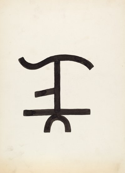 Marka bydła, ok. 1936. autorstwa J.Henry Marley