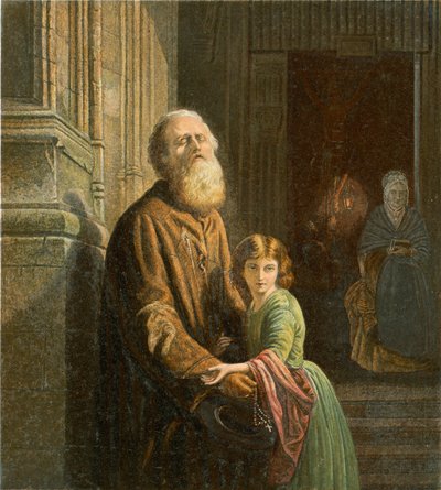 Ślepy żebrak autorstwa J.L. Dyckmans