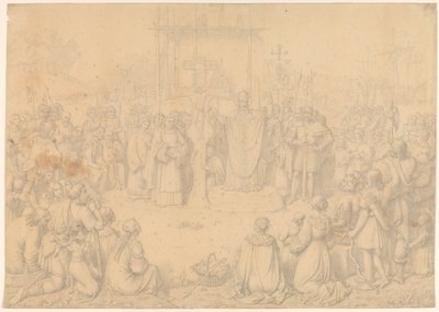 Głoszenie Ansgar autorstwa J.L. Lund