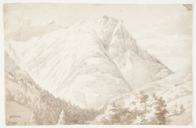 Widok na Glishorn autorstwa J.L. Lund