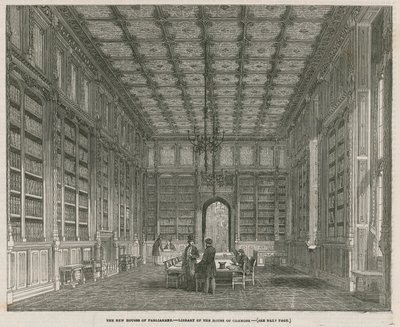 Nowe izby parlamentu – Biblioteka Izby Gmin autorstwa J.L. Williams