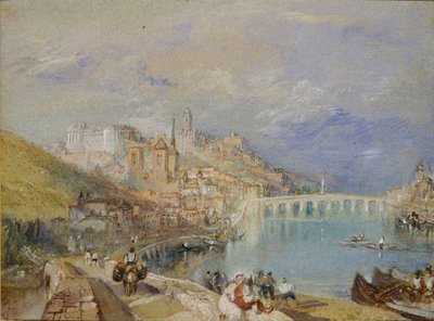 Blois, ok. 1830 r autorstwa Joseph Mallord William Turner