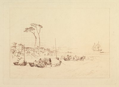 Inverary Castle and Town, Scotland Liber Studiorum, cz. XIII, 1816. autorstwa Joseph Mallord William Turner