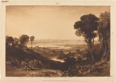 Junction of Severn i Wye, opublikowane w 1811 r. autorstwa Joseph Mallord William Turner