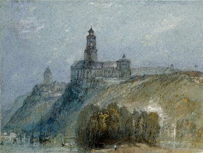 Saint-Florent-le-Vieil, 1826-1830 autorstwa Joseph Mallord William Turner