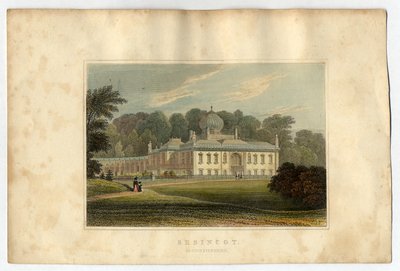Sezincote House, Gloucester, 1823 (członkowie Colout) autorstwa J.P. Neale