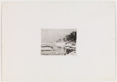 Strandparti autorstwa J.P. Wildenrath