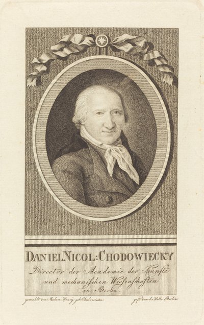 Daniel Chodowiecki autorstwa J.S.L. Halle