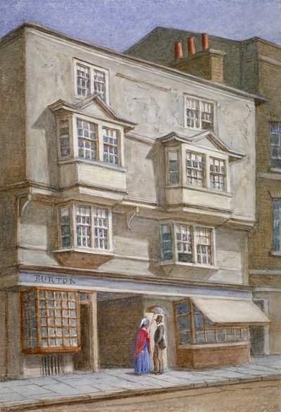Coleman Street, City of London, 1868. autorstwa JT Wilson