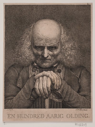 Stuletni starzec autorstwa J.V. Gertner