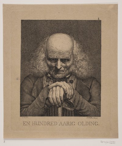 Stuletni starzec autorstwa J.V. Gertner