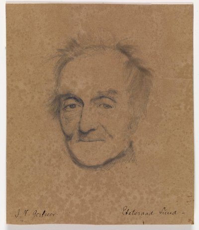 Portret malarza J.L. Gaj autorstwa J.V. Gertner